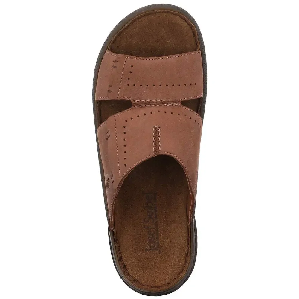 JOSEF SEIBEL MEN'S LOGAN SLIDE MULES 41 EU/9 D(M) US NUT